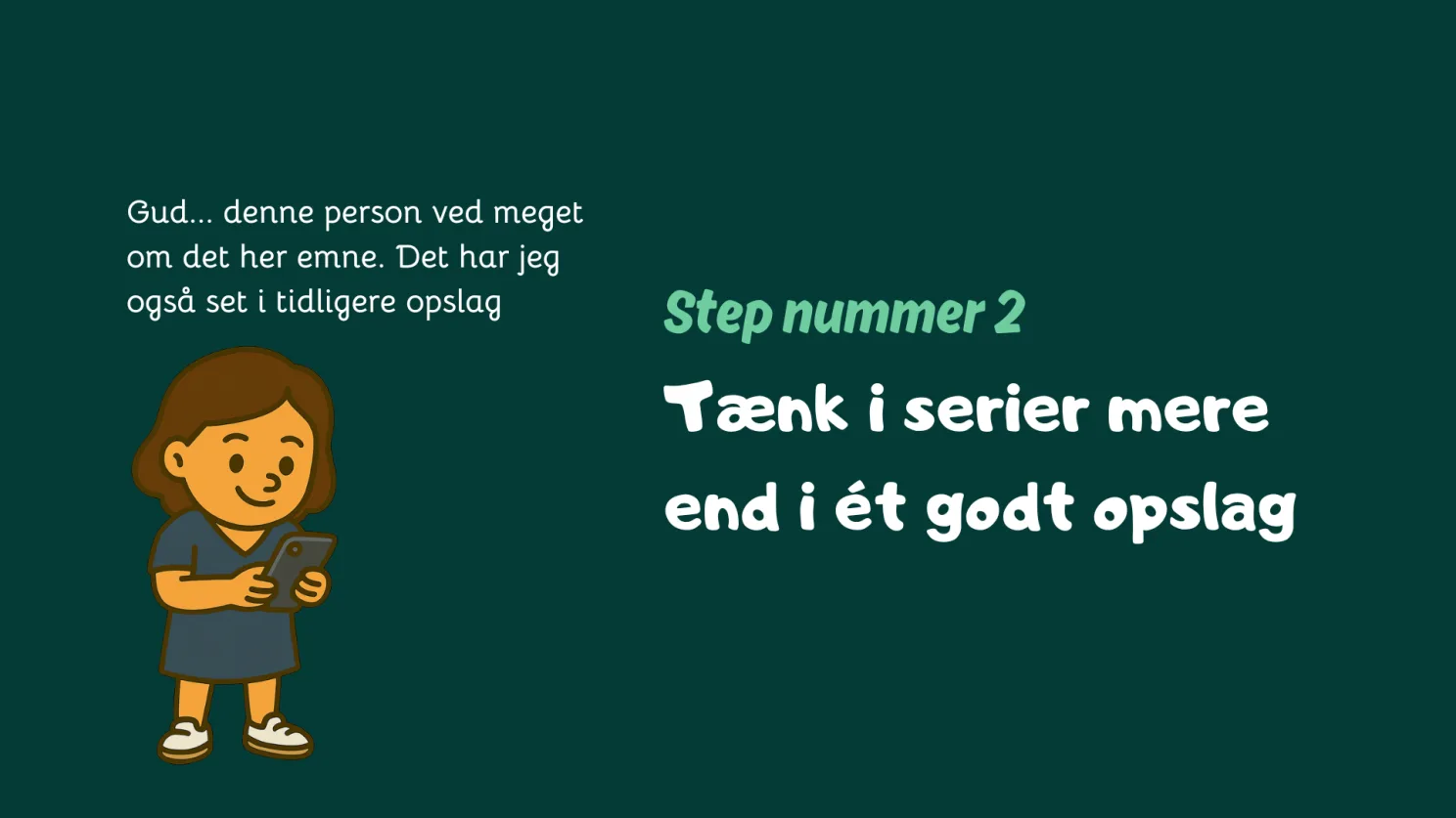 Tænk i serier på Linkedin